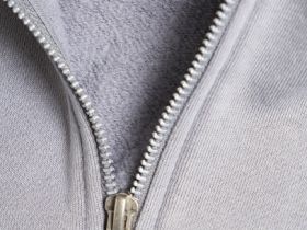 Толстовка на молнии для девочек, Серый