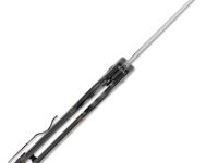 Складной нож Kizer Militaw black сталь Nitro-V, рукоять Black G10/Brown Micarta