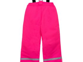 Брюки текстильные с полиуретановым покрытием для девочек