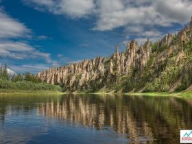 "Золотые Скалы реки Синяя". Синские, Ленские Столбы