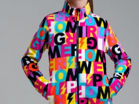 Куртка трикотажная для девочек