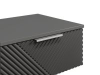 Тумба прикроватная подвесная Шелтон 50x22 Графитовый