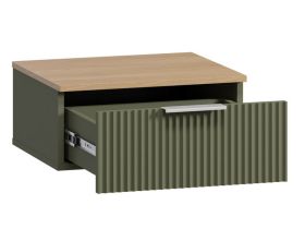 Тумба прикроватная подвесная Енссон 50x22 Оливковый
