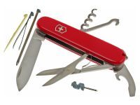 Нож перочинный Victorinox Compact, сталь X55CrMo14, рукоять Cellidor®, красный