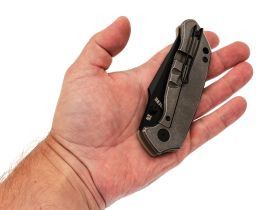Нож Barmaley Knives Seadevil, сталь D2, рукоять G10/сталь, песочный