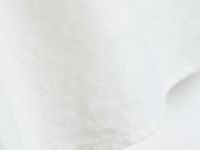 Топ изо льна на бретелях, Белый