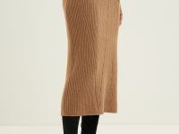 Юбка с шерстью и кашемиром