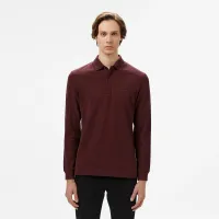 Мужское поло Lacoste с длинными рукавами