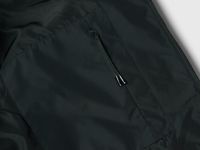 Утеплённая куртка с капюшоном и бесшовной стёжкой, Черный