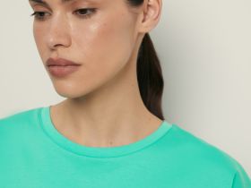 Футболка из мерсеризованного хлопка