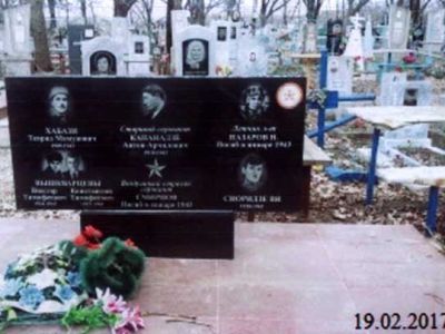 Братская могила красноармейцев, погибших в годы гражданской войны