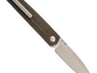 Складной нож Artisan Sirius, сталь S35VN, рукоять Green Micarta