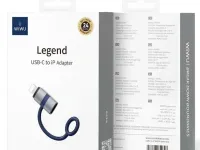 Адаптер WIWU Legend USB-C to Lightning (Wi-C052) (Space Gray)