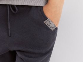 Тёмно-серые спортивные брюки Jogger для мальчика Глория Джинс