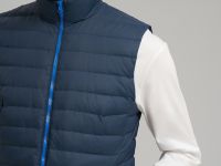 Стеганый пуховый жилет