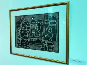 «Ожившая песнь Олонхо»: в Якутске открылась выставка к 95-летию Владимира Карамзина