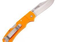 Нож складной Cold Steel Double Safe Hunter, сталь 8Cr13MoV, рукоять термопластик GFN, оранжевый