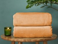 Плед Supersoft, охра