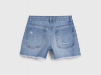 Джинсовые шорты для девочек, Голубой