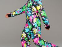 Комбинезон текстильный с полиуретановым покрытием для девочек