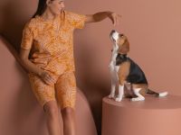 Футболка Оранжевый/Аrancione, с узором