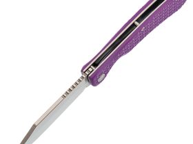 Складной нож Daggerr Powie Purple DL, сталь 8Cr14MoV, рукоять FRN, фиолетовый
