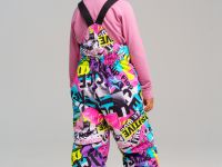 Комплект текстильный с полиуретановым покрытием для девочек: куртка, полукомбинезон