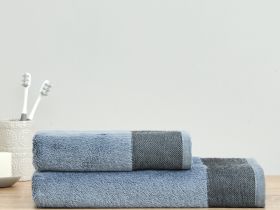 Полотенце махровое Giorgio, синее