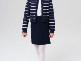 Кардиган трикотажный для девочек