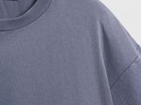 Футболка оверсайз с эффектом стирки, Серый