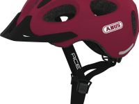 Шлем Abus Youn-I-Ace с LED габаритом (вишнёвый M (52-57))
