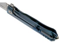 Складной нож LionSteel MT01 BL, сталь M390, рукоять Blue titanium