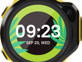 Умные часы Elari Kidphone 4GR M Жёлтые