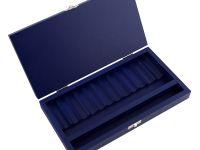 Набор акварели "Белые Ночи" 12 шт*10 мл + кисть, деревянная коробка, синяя