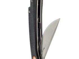 Складной нож Five Knives 21, сталь D2, рукоять микарта, черный