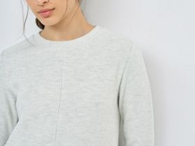 Платье мини А-силуэта, Белый