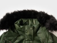 Пальто текстильное с полиуретановым покрытием для девочек