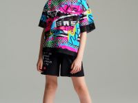 Фуфайка трикотажная для девочек (футболка)