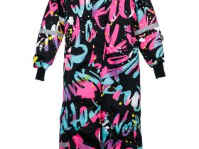 Комбинезон текстильный с полиуретановым покрытием для девочек