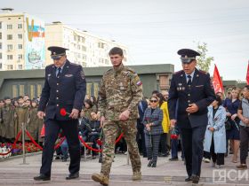 В Якутске почтили память героев Второй мировой войны и победы над милитаристской Японией