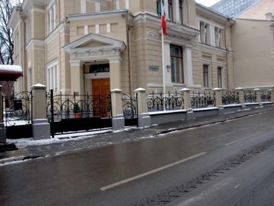 Ограда с воротами и калитками, 1898 г., архитектор И.А. Иванов-Шиц