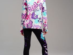 Брюки трикотажные для девочек (легинсы)