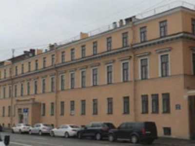 Жилой дом. Лицевой корпус