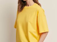 Оверсайз футболка из хлопка
