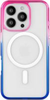 Клип-кейс uBear Fusion Mag для Apple iPhone 16 Pro Max Синий/Зелёный
