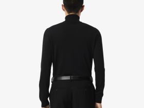 Мужская водолазка Lacoste из мериносовой шерсти