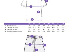 Комплект для девочек: фуфайка трикотажная (футболка), шорты текстильные