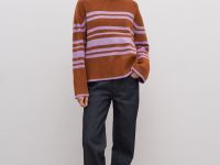 Джемпер широкого силуэта с шерстью