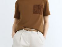 Шорты с ремнём, Бежевый