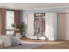 Шкаф-купе Беррингтон 4.1-267x220 Белый